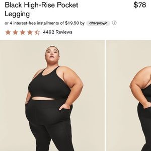 Girlfriend Collective High Rise Pocket Leggings